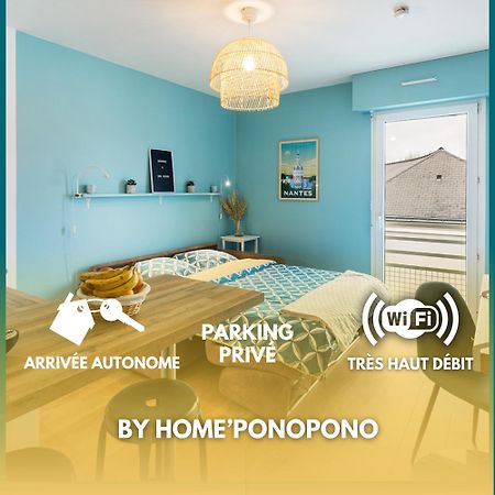 Joli Studio - Parking Prive - Wifi Tres Haut Debit - Au Calme Nantes Eksteriør bilde