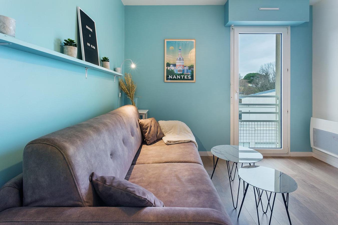 Joli Studio - Parking Prive - Wifi Tres Haut Debit - Au Calme Nantes Eksteriør bilde